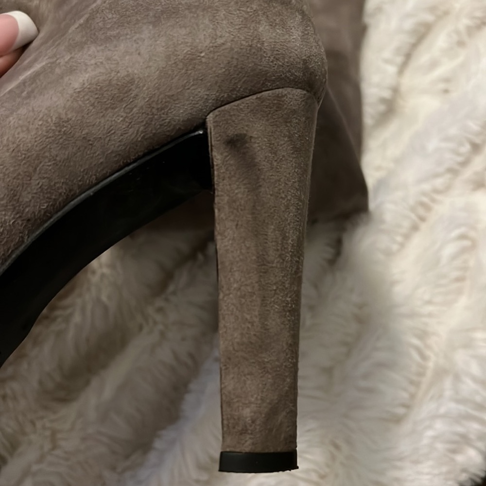 Stuart Weitzman Highland Boots In Topo - image 5